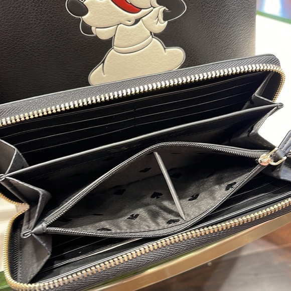 Kate Spade Disney X Kate Spade New York Mickey Mouse Large Continental Wallet - Picture 10 of 16